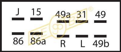 Gebe 9 9252 1 - Flasher Unit autospares.lv