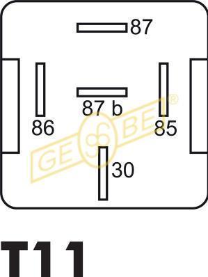 Gebe 9 7030 1 - Lambda Sensor autospares.lv