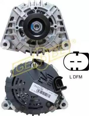 Gebe 6 3205 9 - Alternator autospares.lv