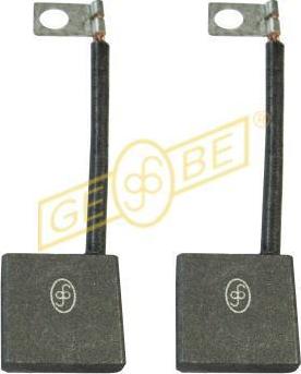 Gebe 0 1717 1 - Carbon Brush, vane set, alternator autospares.lv