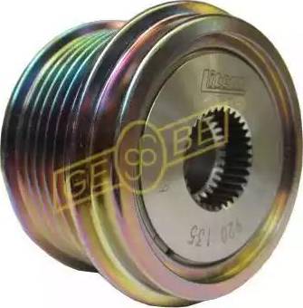 Gebe 3 5491 1 - Pulley, alternator, freewheel clutch autospares.lv