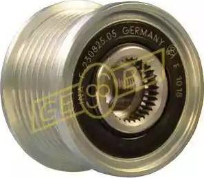 Gebe 335471 - Pulley, alternator, freewheel clutch autospares.lv