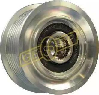 Gebe 3 3561 1 - Pulley, alternator, freewheel clutch autospares.lv