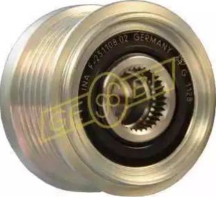 Gebe 3 3539 1 - Pulley, alternator, freewheel clutch autospares.lv