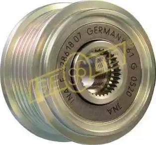 Gebe 3 3527 1 - Pulley, alternator, freewheel clutch autospares.lv