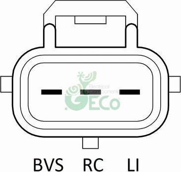 GECO A54541A - Alternator autospares.lv