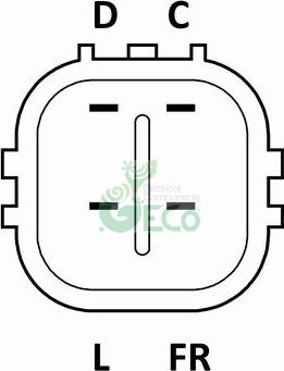 GECO A541060 - Alternator autospares.lv