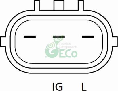 GECO A501292 - Alternator autospares.lv