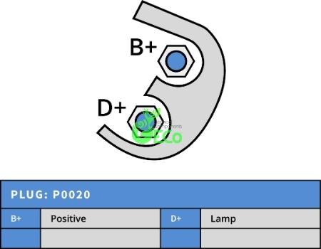 GECO A33975 - Alternator autospares.lv