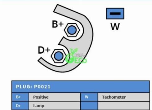 GECO A140036A - Alternator autospares.lv