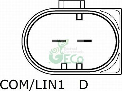 GECO A1415009 - Alternator autospares.lv