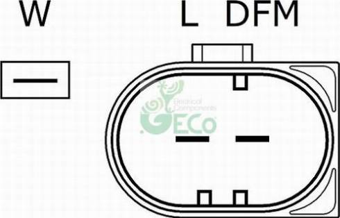 GECO A729258 - Alternator autospares.lv