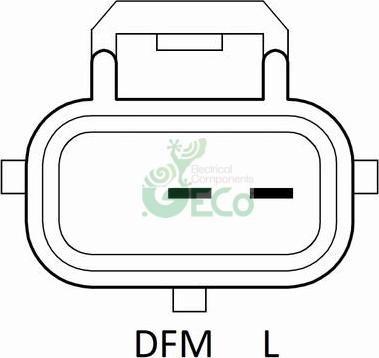 GECO A34067 - Alternator autospares.lv