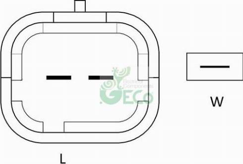 GECO A729266A - Alternator autospares.lv