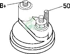 GECO M505682A - Starter autospares.lv