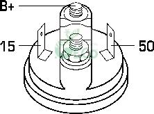 GECO M14135A - Starter autospares.lv