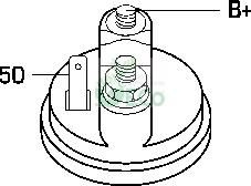 GECO M548130A - Starter autospares.lv