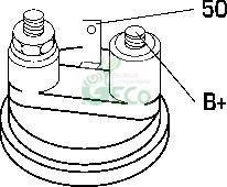 GECO M500371 - Starter autospares.lv