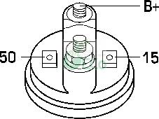 GECO M430070 - Starter autospares.lv