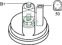 GECO M540700A - Starter autospares.lv