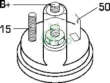 GECO MR148513 - Starter autospares.lv