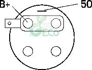 GECO M417500A - Starter autospares.lv