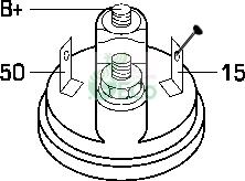 GECO M304269A - Starter autospares.lv