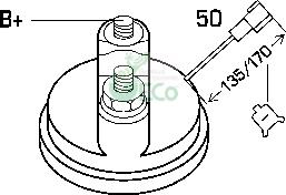 GECO M30124 - Starter autospares.lv