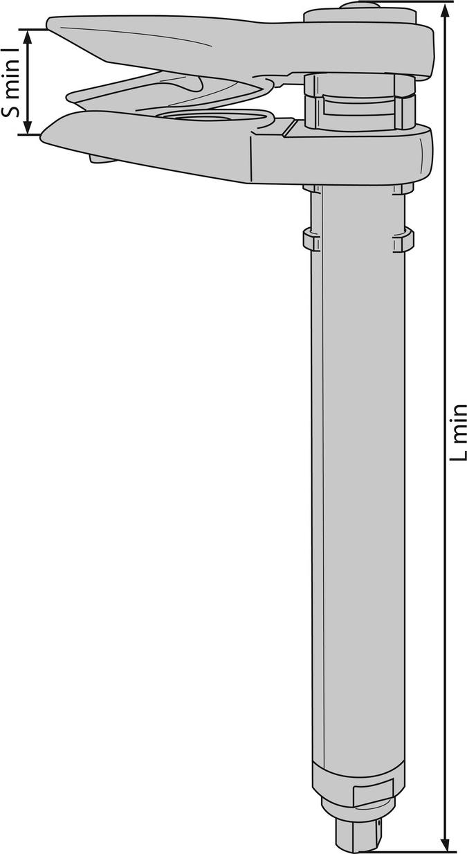 Gedore KL-9002 SP E - Coil Spring Compressor autospares.lv