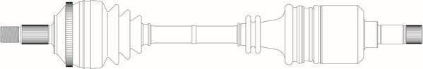 General Ricambi PE3135 - Drive Shaft autospares.lv