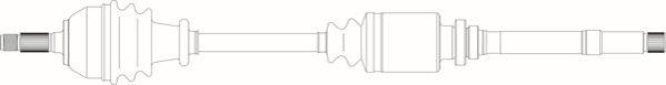 General Ricambi CI3130 - Drive Shaft autospares.lv