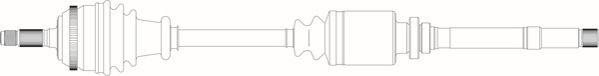 General Ricambi CI3132 - Drive Shaft autospares.lv