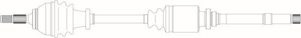 General Ricambi CI3240 - Drive Shaft autospares.lv