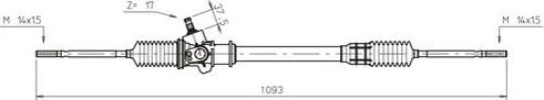 General Ricambi FI4018 - Steering Gear autospares.lv