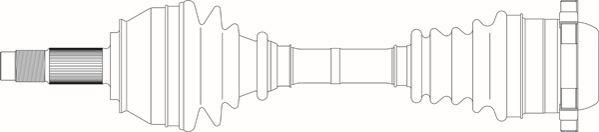 General Ricambi FI3277 - Drive Shaft autospares.lv