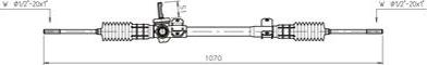 General Ricambi FO4007 - Steering Gear autospares.lv