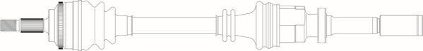 General Ricambi RE3332 - Drive Shaft autospares.lv