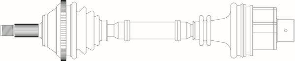 General Ricambi RE3246 - Drive Shaft autospares.lv