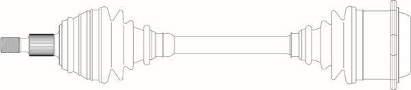 General Ricambi WW3229 - Drive Shaft autospares.lv