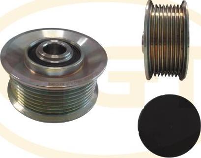 GGT ARL058 - Pulley, alternator, freewheel clutch autospares.lv