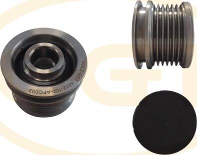 GGT ARL002 - Pulley, alternator, freewheel clutch autospares.lv