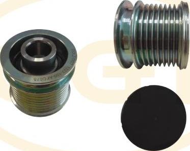 GGT ARL075 - Pulley, alternator, freewheel clutch autospares.lv