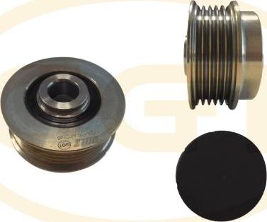 GGT ARL149 - Pulley, alternator, freewheel clutch autospares.lv