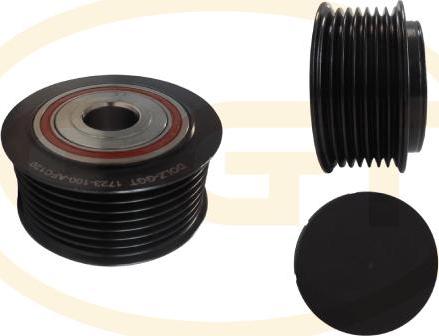 GGT ARL120 - Pulley, alternator, freewheel clutch autospares.lv