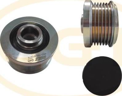 GGT ARL218 - Pulley, alternator, freewheel clutch autospares.lv