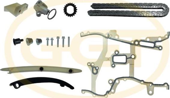 GGT KCSPA004 - Timing Chain Kit autospares.lv