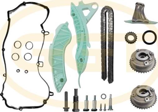 GGT KCSPA002V - Timing Chain Kit autospares.lv