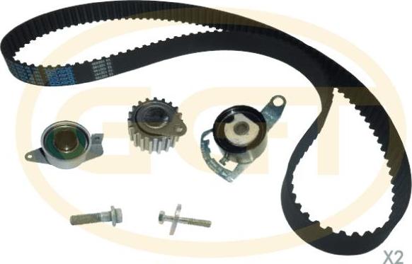 GGT KSPA029 - Timing Belt Set autospares.lv