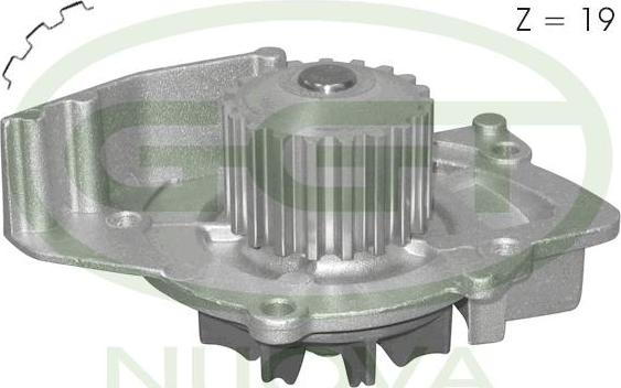 GGT PA00002 - Water Pump autospares.lv