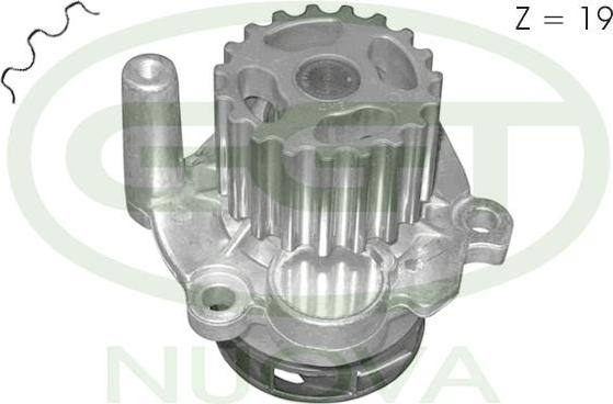 GGT PA00014 - Water Pump autospares.lv